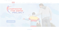 Desktop Screenshot of changingthegameproject.com