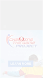 Mobile Screenshot of changingthegameproject.com